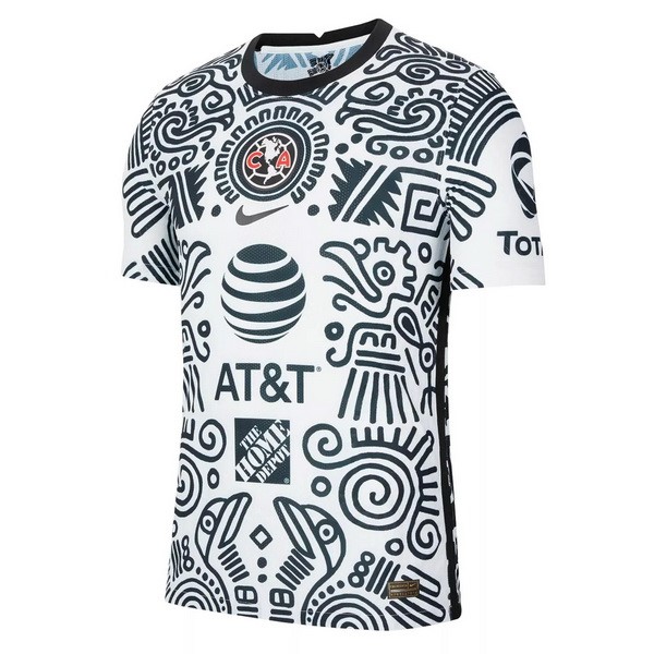 Tailandia Camiseta Club América 3ª 2020-2021 Blanco